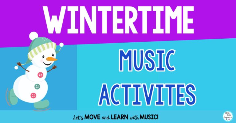 WINTERTIME MUSIC ACTIVITIES