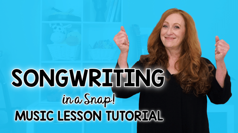 Here's how to teach songwriting in music class. You can help your upper elementary music students learn using the tips in this post.