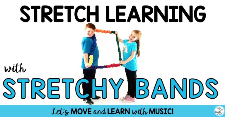 Stretch Learning with movement activities from Sing Play Create.