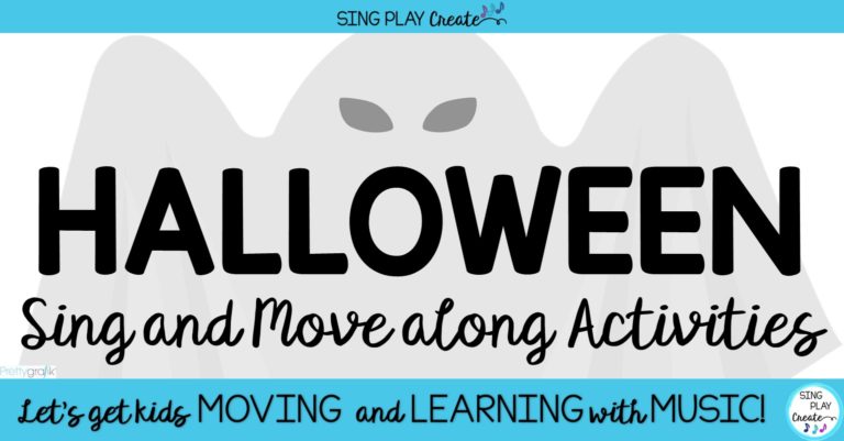 Music education Halloween lesson ideas.