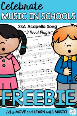 Choral Song SSA Acapella "I Need Music"
