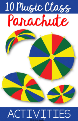 music class parachute activities