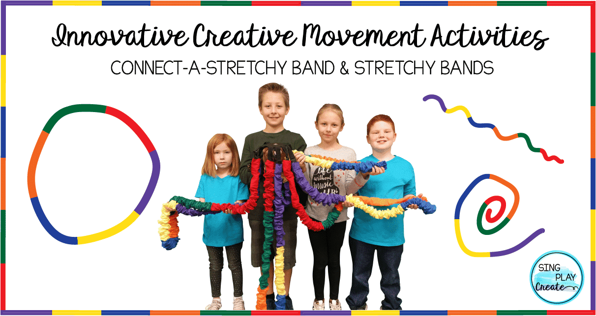 Read more about the article Innovative Creative Movement Activities with Connect-A-Stretchy Bands