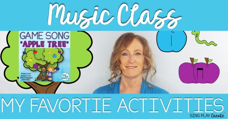 Back to school activities for elementary music class.
