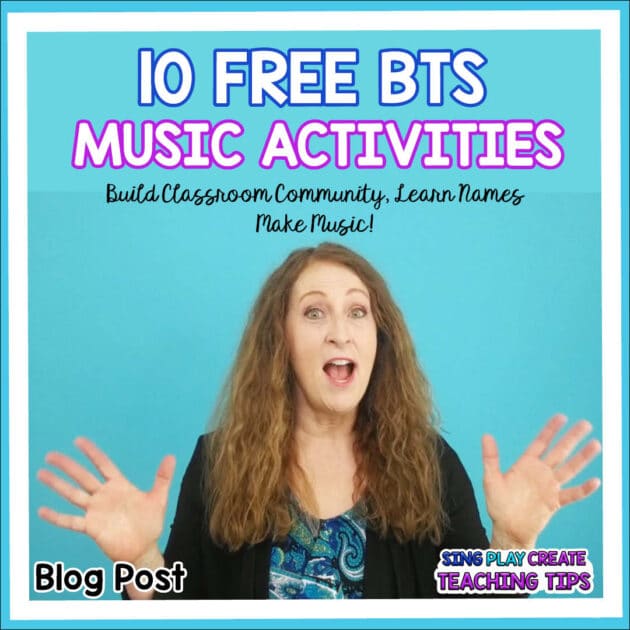 10 FREE elementary music activities you can use in your classroom this year.