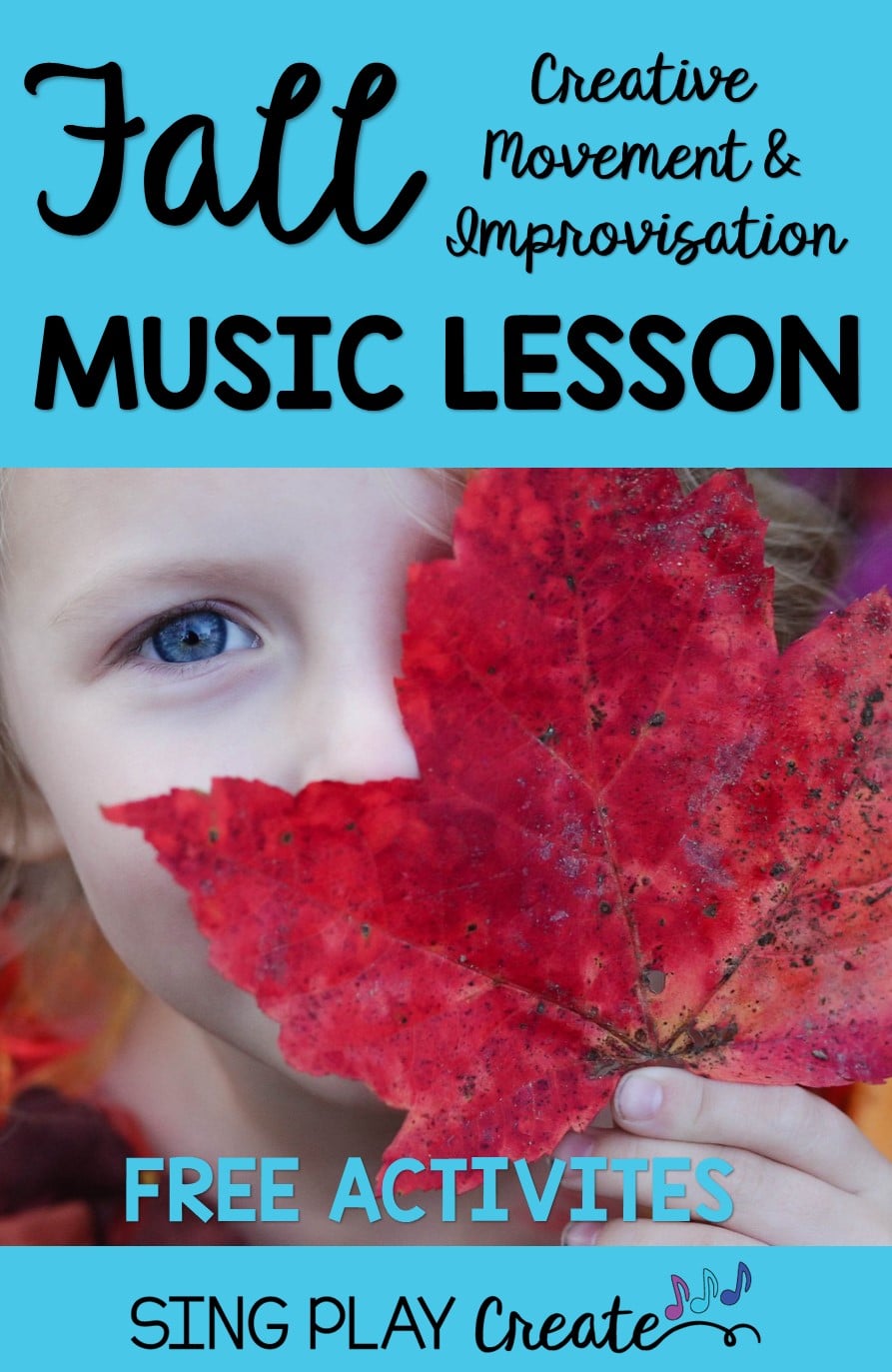 Fall Music Lesson: Creative Movement and Inspiration