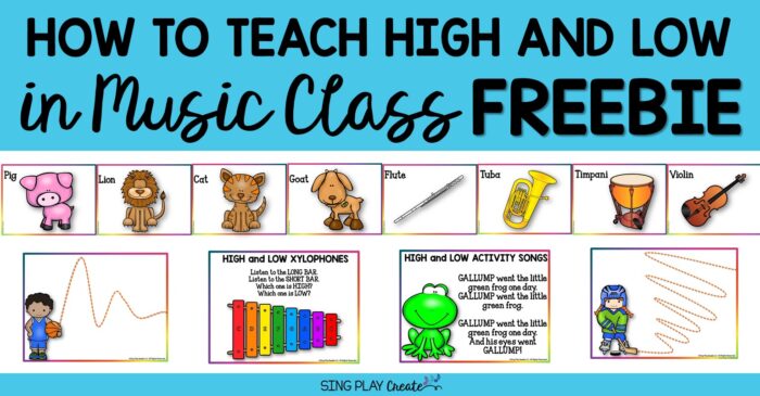 Read more about the article How to Teach High and Low in Music Class