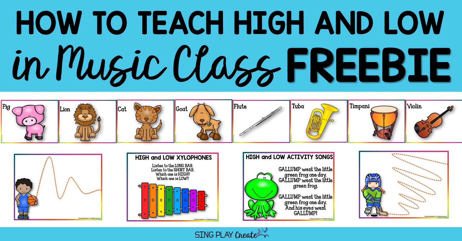 How To Teach High And Low In Music Class
