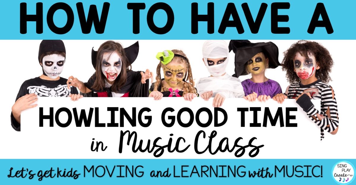 Music Class Halloween activities by Sing Play Create