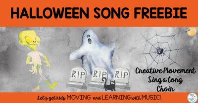 Read more about the article Halloween Songs and a Freebie!