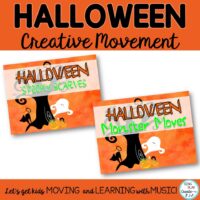 Halloween Creative Movement and Brain Break Activities for K-6