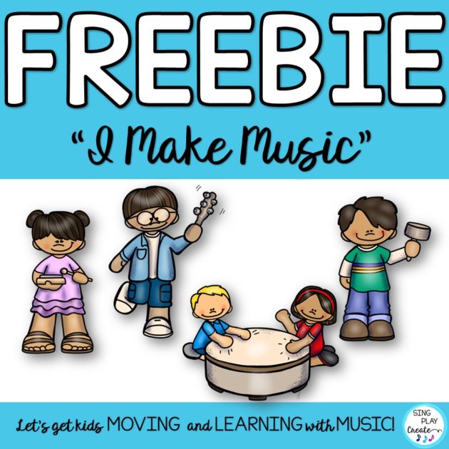 Teach rhythm, singing, beat with this free song from Sing Play Create.