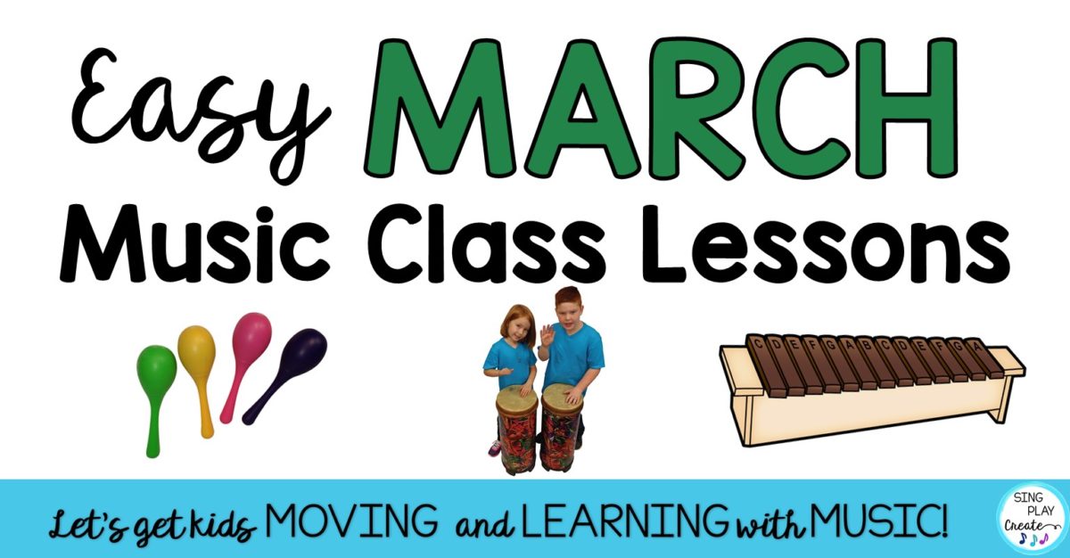 March is music month and elementary music teachers are celebrating music in our schools month. MIOSM Grab these easy music class lesson ideas on how you can support music in our schools month. www.singplaycreate.com﻿