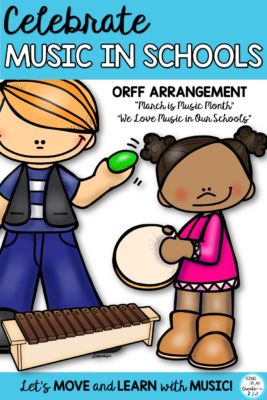 Celebrate Music in your school with this original orff arrangement for MIOSM.