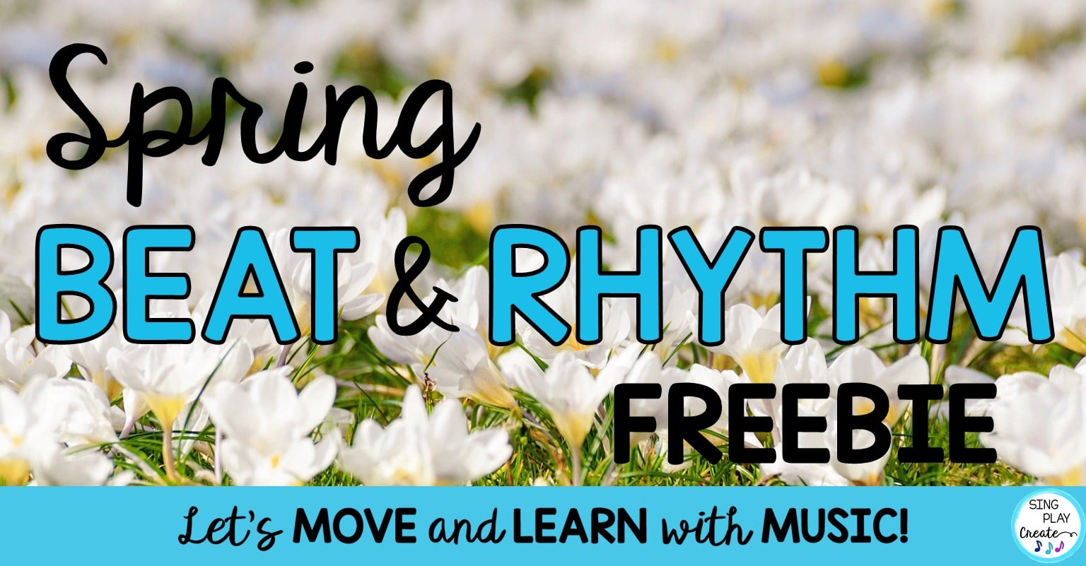 Read more about the article Spring Beat and Rhythm Music Freebie