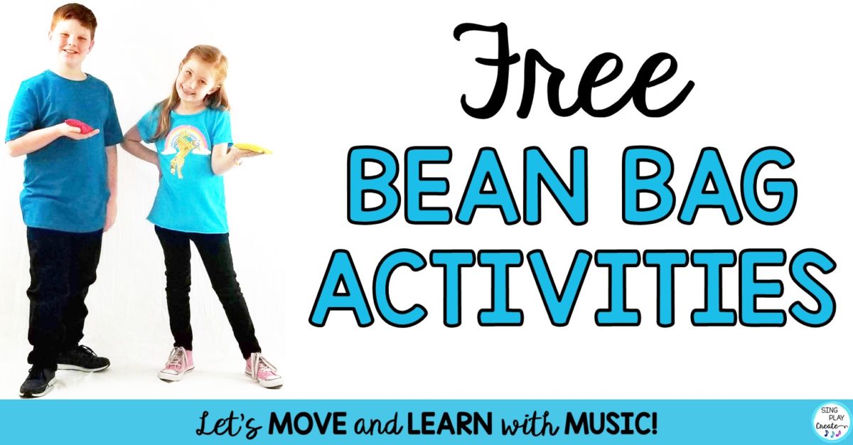 FREE BEAN BAG ACTIVITIES FROM SING PLAY CREATE