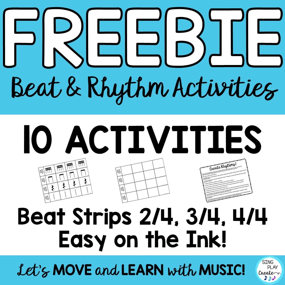FREE RHYTHM AND BEAT ACTIVITIES