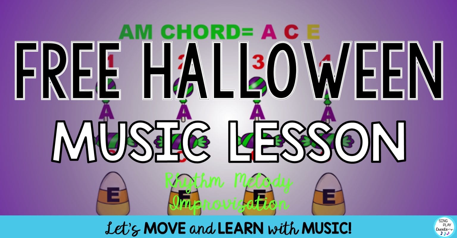 Read more about the article Free Halloween Orff Music Lesson