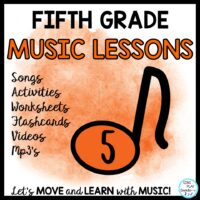 5th Grade Music Lessons