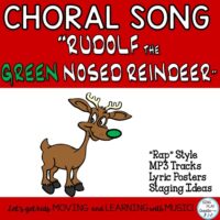 Holiday Rap “Rudolf the Green Nosed Reindeer” Elementary Choir
