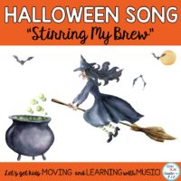 Halloween Music “Stirring My Brew” Song, Activities, Hand Actions, Video, Mp3’s