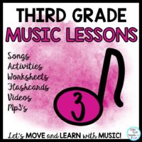 3rd Grade Music Lessons