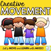 Freeze Dance, Creative Movement Activities PreK-6 Music, PE, Special Needs