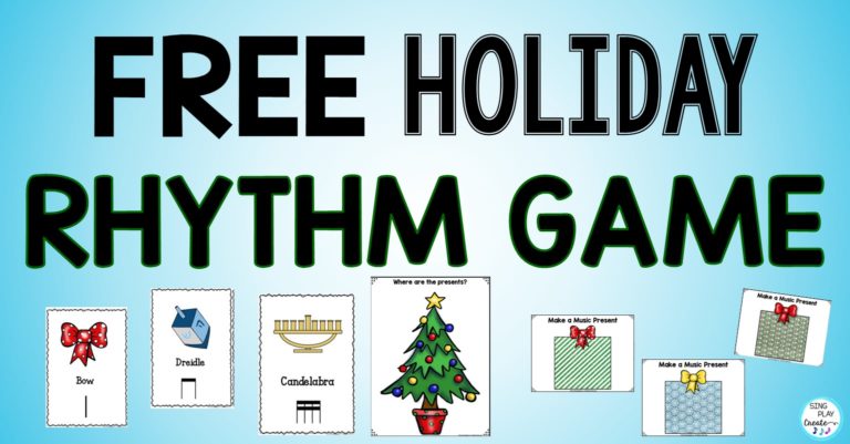 HOLIDAY RHYTHM GAME DIRECTIONS