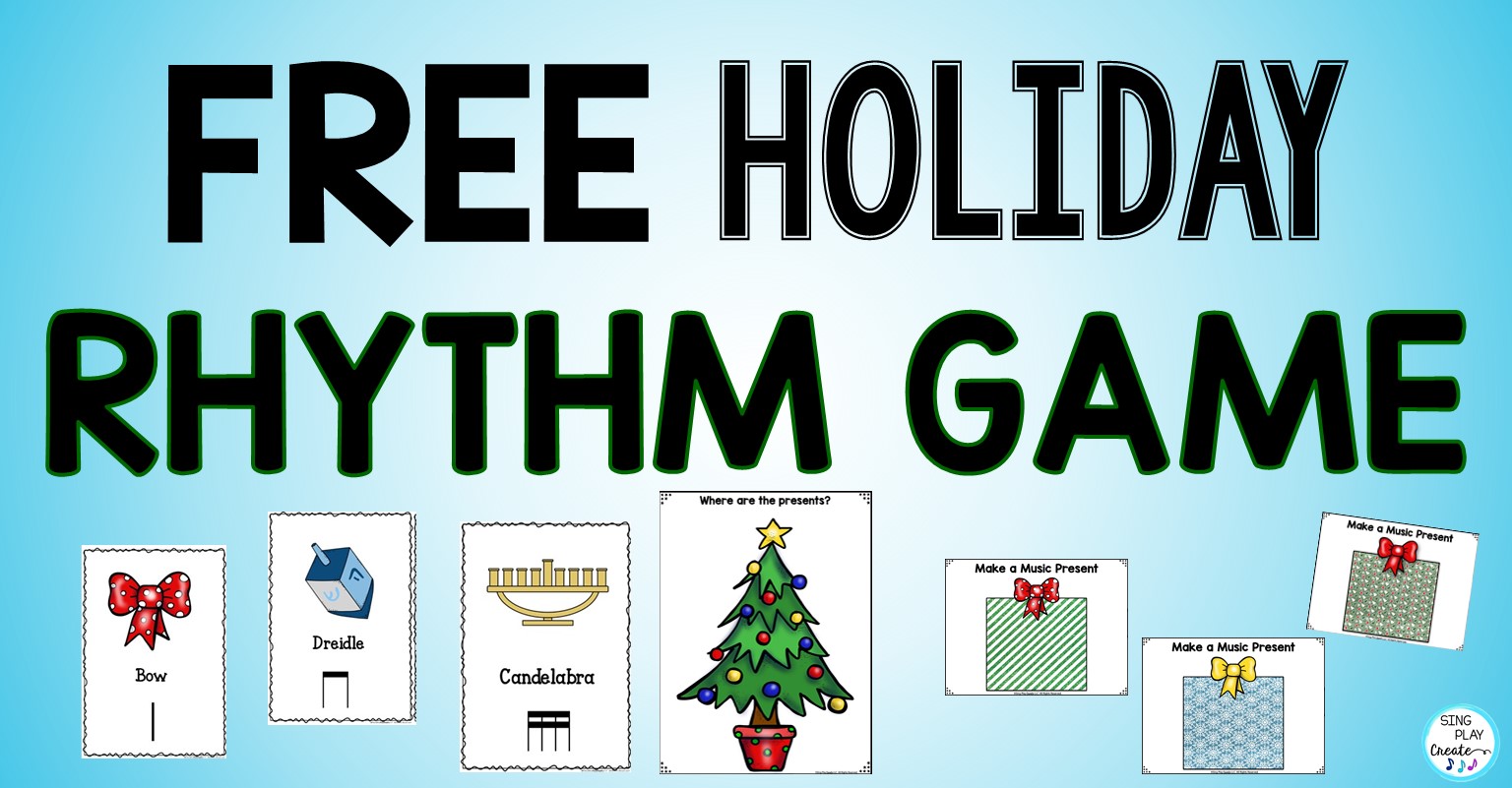 Read more about the article Elementary Music Holiday Rhythm Games and Activities