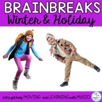 Brain Breaks, Recess, Drama Activities for Teams and Individuals: Winter Themed