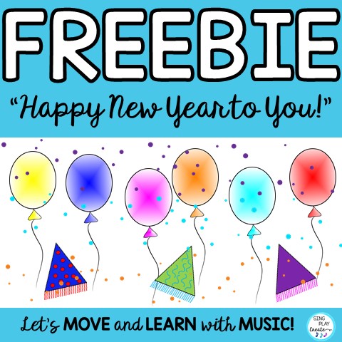 Free New Year Song by Sing Play Create