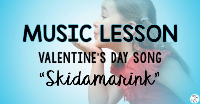 “Skidamarink” is just the song you need if you’re looking for your students to perform a sweet Valentine’s Day song.  Imagine 5, 6, and 7 year olds singing and signing “I Love You” to their parents.
