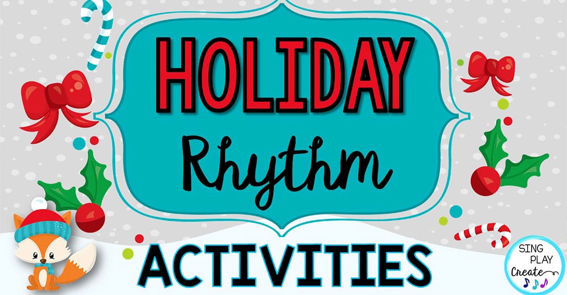 Read more about the article Elementary Music Holiday Rhythm Activities