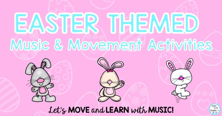 easter themed music and movement activities