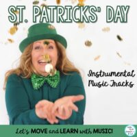 St. Patrick’s Day Brain Break, Music & Movement Instrumental Background Tracks