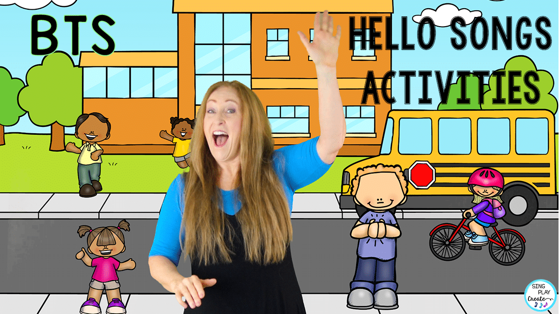 Read more about the article Welcome Back to School Hello Songs & Activities