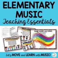 Music Class Essentials Basic Songs, Activities, Games, Chants, Lessons, Rules, Planner, Mp3's