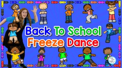 Read more about the article Celebrate Back to School Music Activities & Freeze Dance