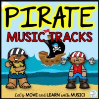 Pirate Instrumental Background Music for Brain Breaks & Music Activities