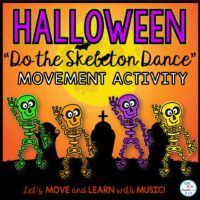 Halloween Action Song: “Do the Skeleton Dance” Music, Preschool, Brain Break