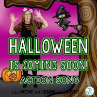 Halloween Action Song “Halloween is Coming Soon” VIDEO & MUSIC TRACKS