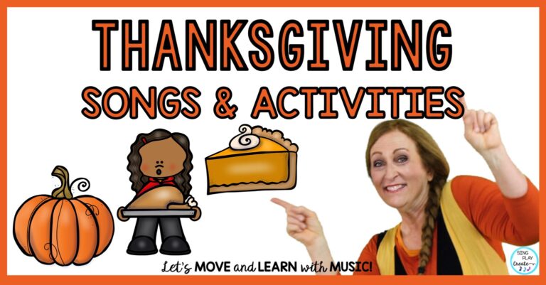 Thanksgiving and Turkey Songs and Activities