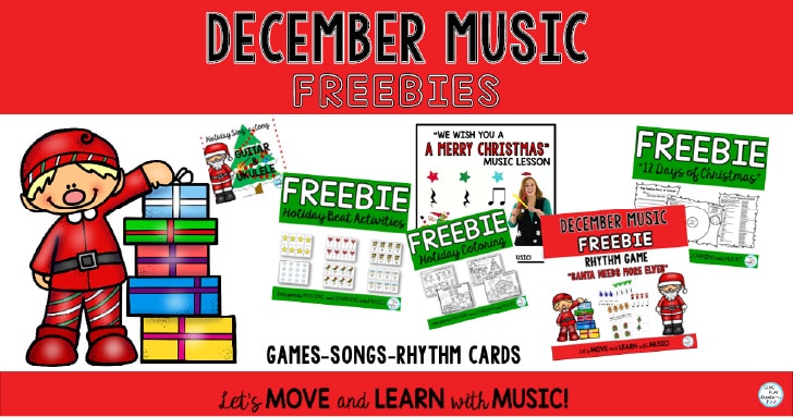 Read more about the article Free Holiday Elementary Music Education Resources