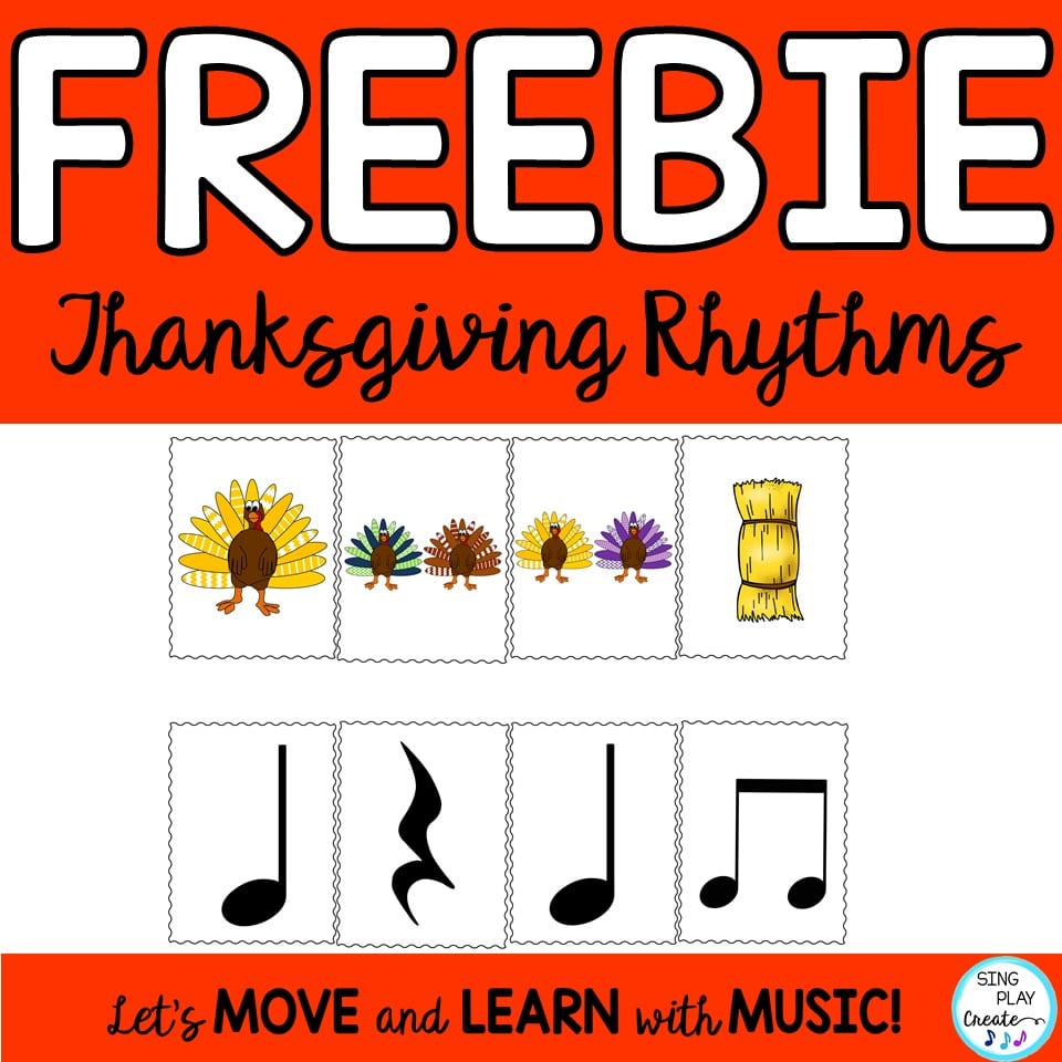 Thanksgiving Rhythm and Improvisation activities.