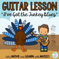 Thanksgiving Song I’ve Got the Turkey Blues Guitar Lesson
