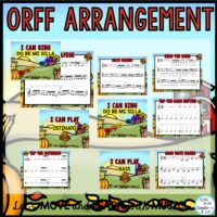 Turkey Music Lesson Unit “Fluffy Feathered Turkey”: Orff Arrangement