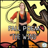 Fall & November Poem: “The Wind” Literacy Activities, Video