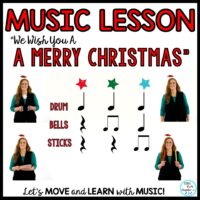 Christmas Song “We Wish You a Merry Christmas” Orff Arrangement: Video