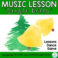Holiday Music Lesson: “Jingle Bells” Orff, Guitar, Keyboard, Printables, Mp3