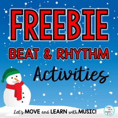 Free Beat and Rhythm Activities for December